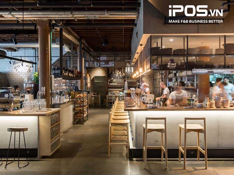 Mô hình bếp mở