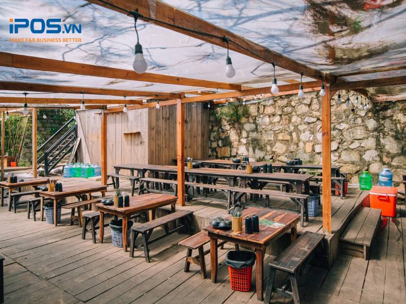 Kinh doanh mô hình quán nướng ngoài theo phong cách đồng quê đang thu hút được rất nhiều nhà đầu tư