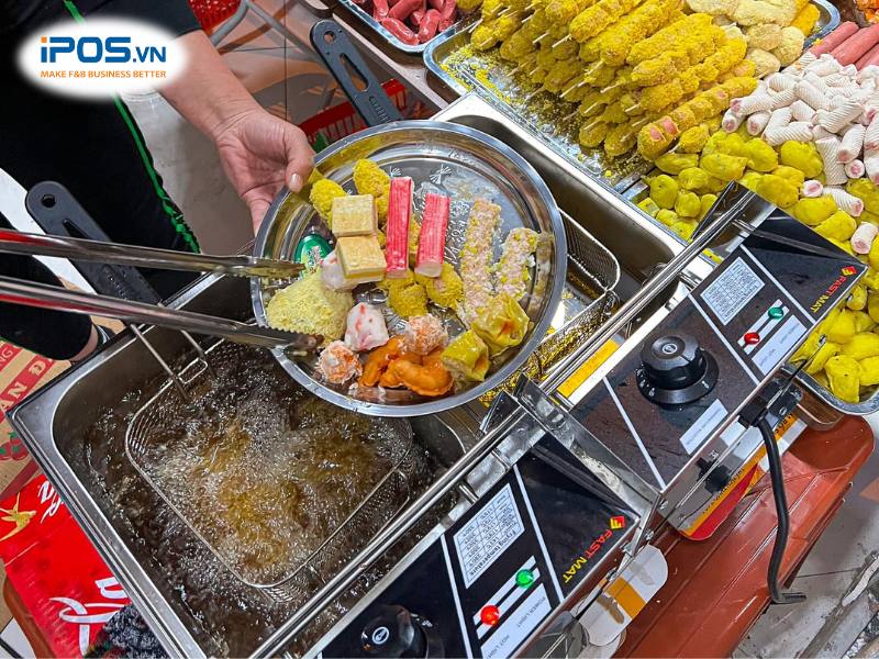 Với mô hình quán buffet xiên que vốn tối thiểu cần có sẽ rơi vào khoảng 30 - 70 triệu đồng