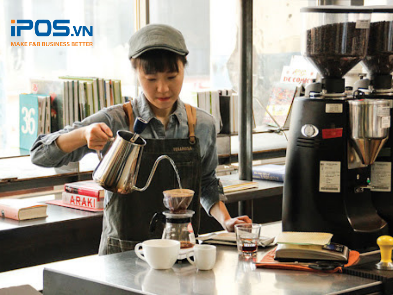 Yếu tố con người tác động đến cả chất lượng sản phẩm và dịch vụ của quán 