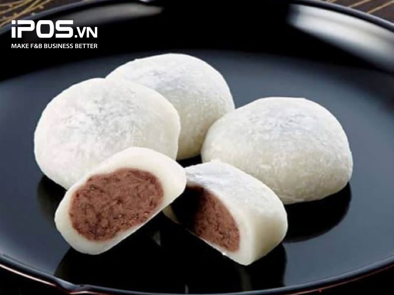 Bánh mochi đậu đỏ - món ăn mới lạ và sáng tạo dịp Lễ Thất Tịch năm nay