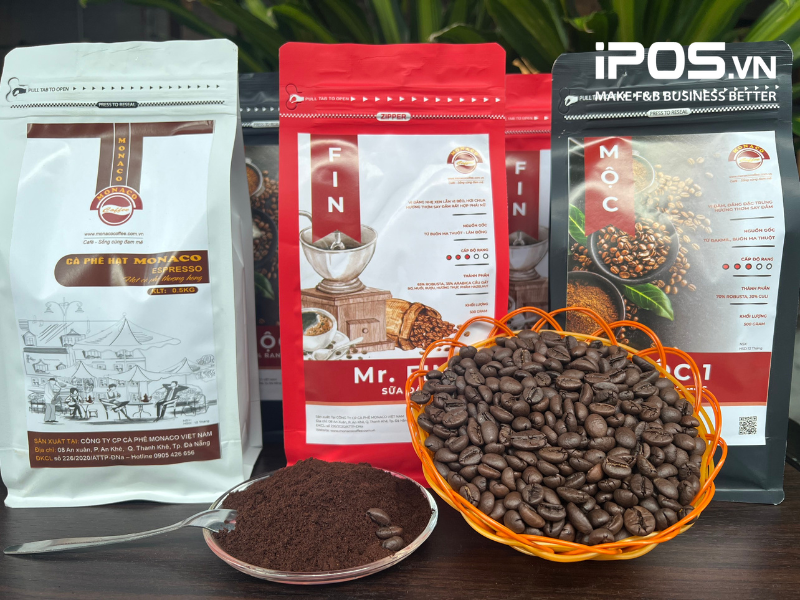 Cà phê tại Monaco Coffee được lựa chọn và chế biến với tiêu chuẩn chất lượng cao
