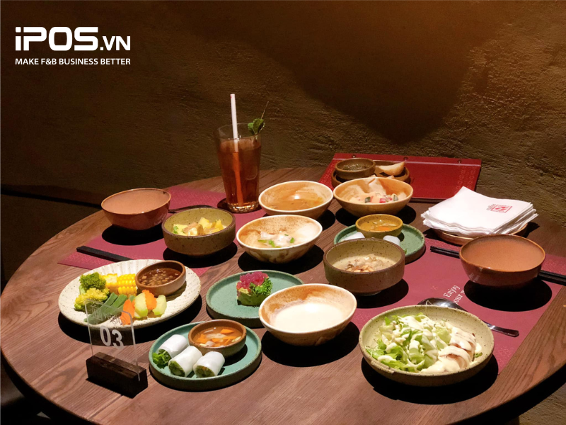 Các món ăn tại Vegito cơ sở Ngô Thì Nhậm được chăm chút tinh tế hơn 