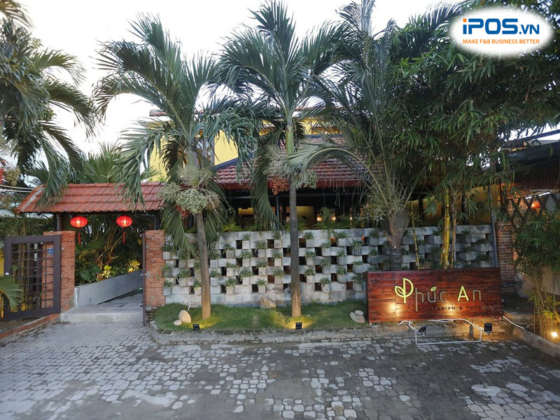 Thiết kế không gian nhà hàng, nhẹ nhàng và lịch sự