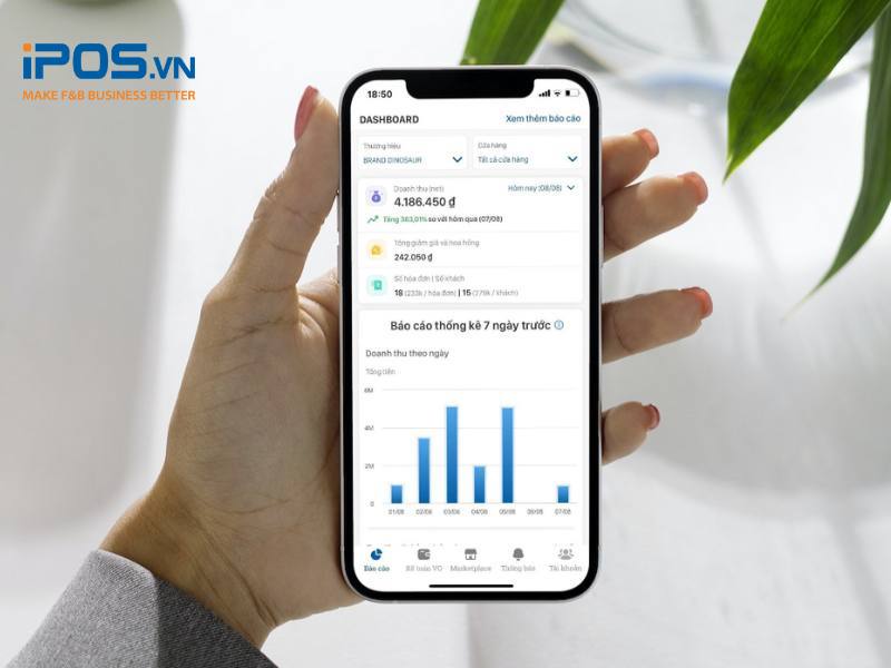 Quản lý hoạt động bán hàng và quản lý doanh thu từ xa với ứng dụng FABi Manager