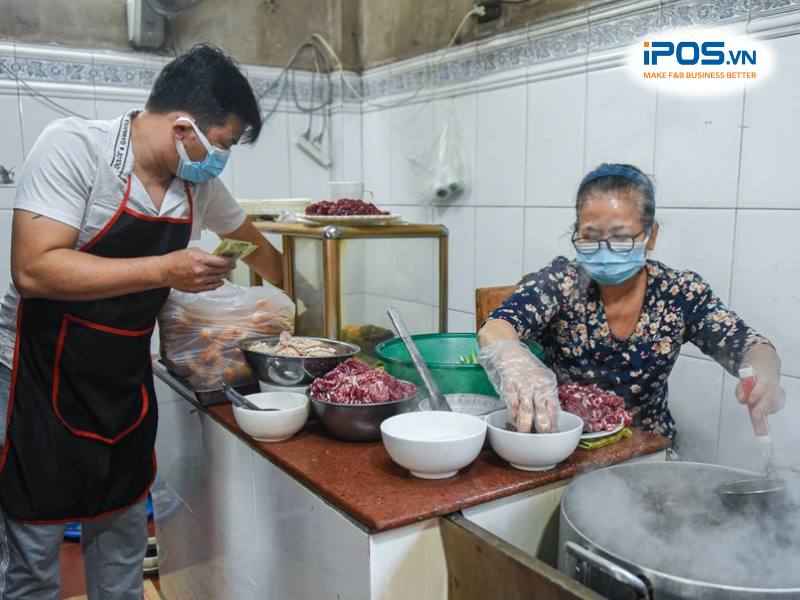 Phần mềm quản lý quán phở hỗ trợ order món nhanh chóng, chính xác