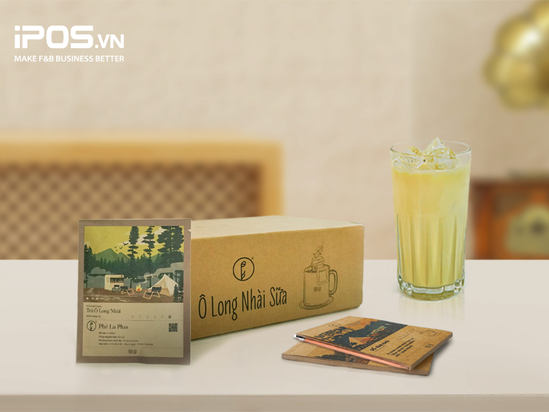 Trà Ô long phin giấy có hương vị giống đến 90% ly trà thưởng thức tại quán 