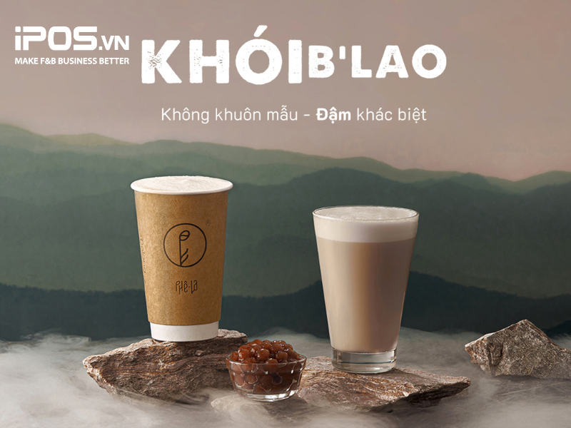 Khói B’Lao với sự kết hợp giữa trà Ô long, sữa, hoa Ngọc Lan và khói là đồ uống mới được pha chế theo phương pháp Moka Pot 