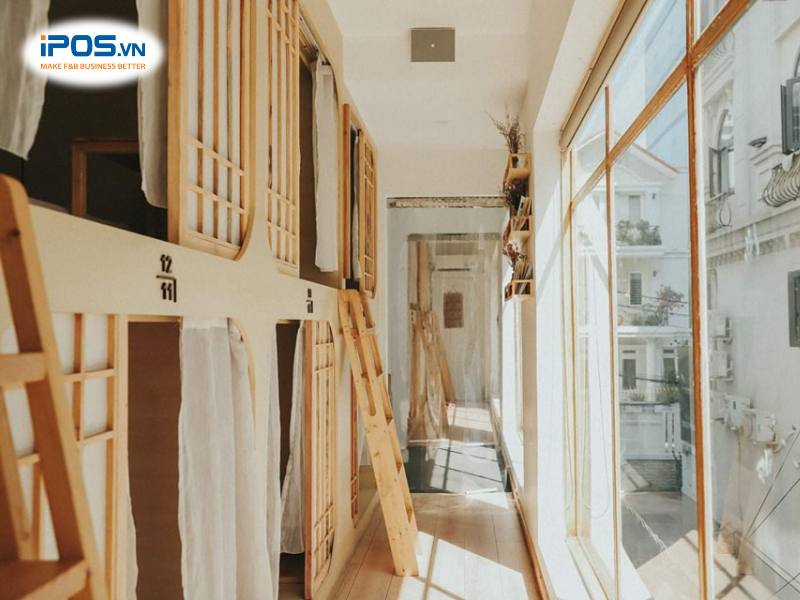 Trong mỗi “tổ kén” tại D.O.M đều được trang bị đầy đủ tiện ích như một căn phòng nhỏ