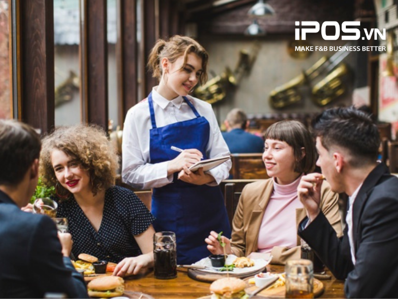 Nhân viên phải ghi tay order của khách vào giấy nếu quản lý quán cafe theo cách truyền thống 