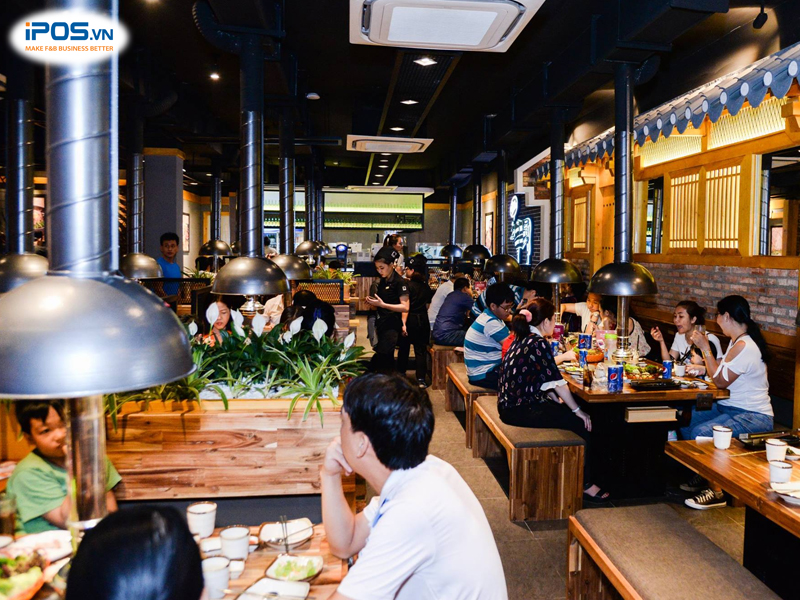 quy trình quản lý quán nướng không khói