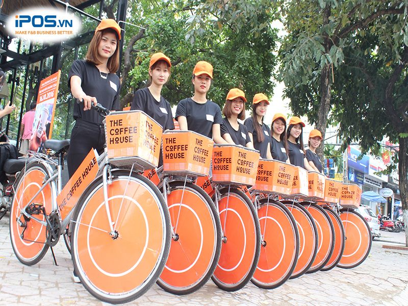 Quảng cáo ngoài trời Roadshow của The Coffee House