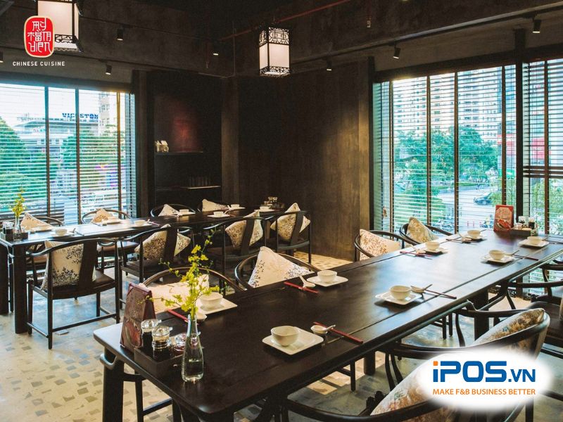 Mỹ Tường Viên cũng rất biết khách chiều lòng thực khách bằng không gian sang trọng, đẳng cấp.