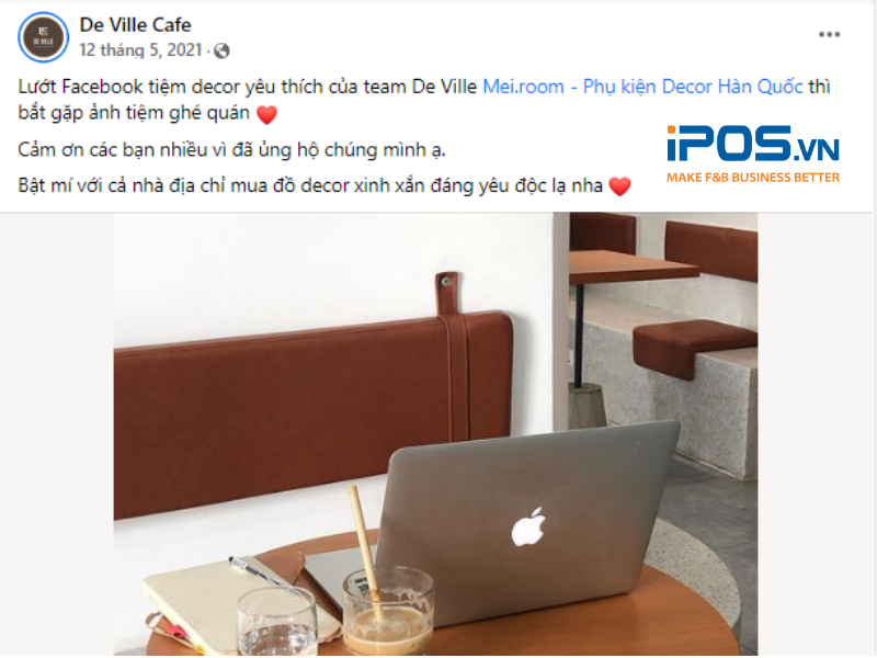 Chia sẻ bài viết review của khách hàng để tiếp cận đến nhiều người dùng hơn