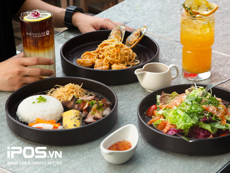 SIGNATURE by The Coffee House sở hữu thực đơn đa dạng nhiều với nhiều sự lựa chọn