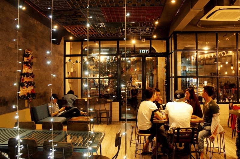 thiết kế quán trà sữa