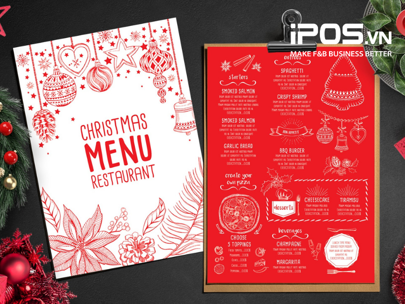 Menu giới hạn vào các dịp ngày lễ Tết rất phổ biến tại các nhà hàng 