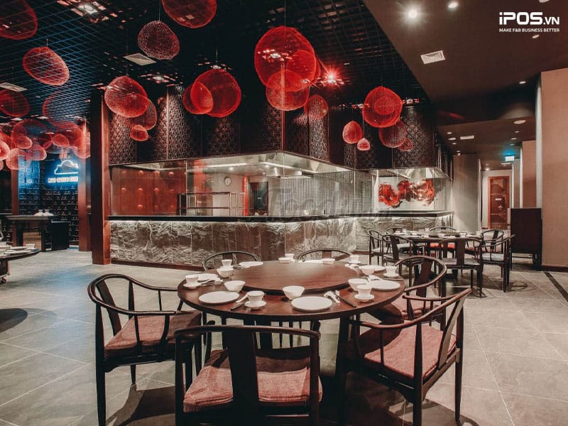 Thiết kế nhà hàng theo phong cách lãng mạn