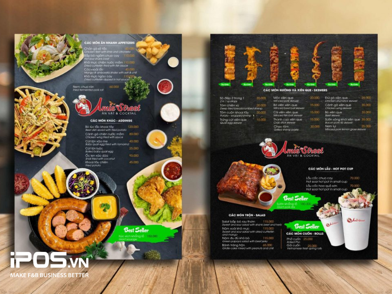 Thực đơn có thể điều hướng khách hàng sử dụng món ăn đem lại lợi nhuận cao 