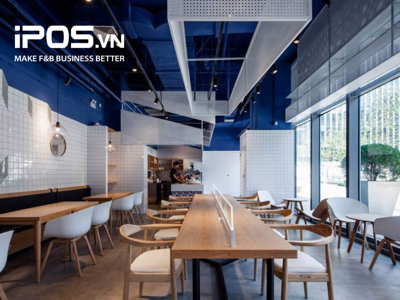 Quán cafe nên sử dụng nội thất làm bằng chất liệu gỗ để hút âm thanh