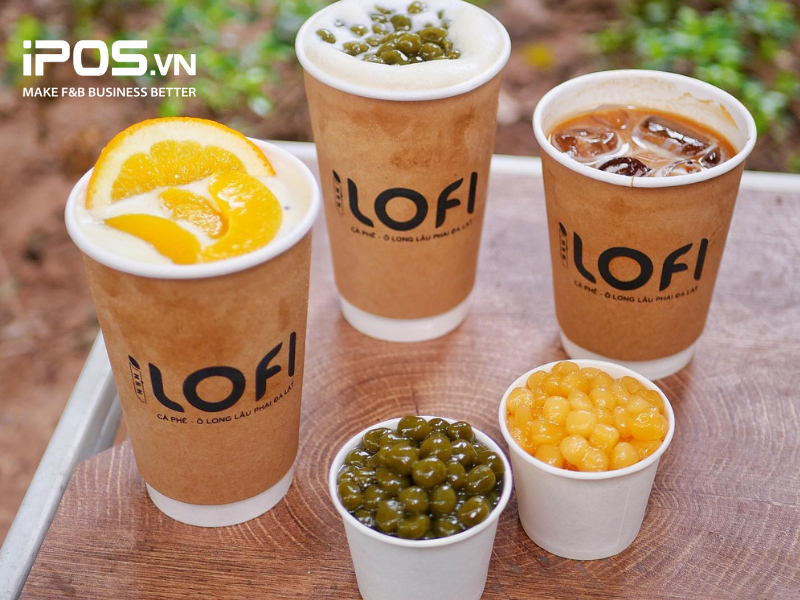 Ô long sữa đậm vị là món best seller trong menu của LOFI