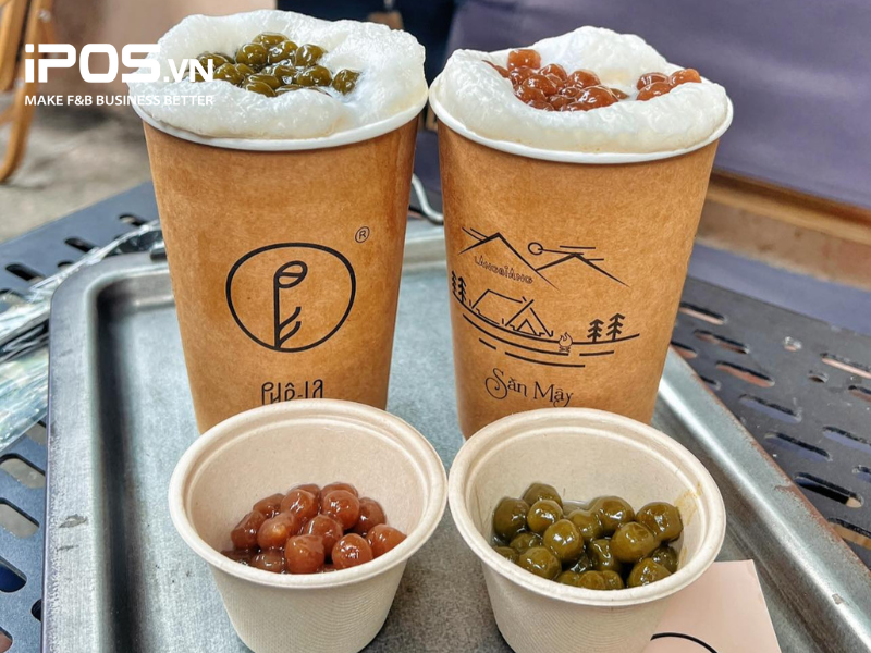 Trà sữa đậm vị trà của Phê La vừa thơm vị trà, vừa ngậy vị sữa