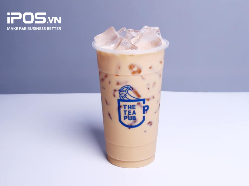 The Tea Pub cho phép khách hàng tự chọn độ đậm vị trà của trà sữa