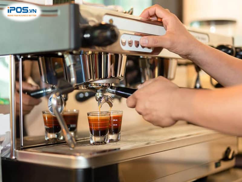 chi phí trang thiết bị quán cafe take away