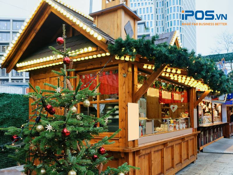 Những lưu ý khi trang trí Noel cho quán cafe