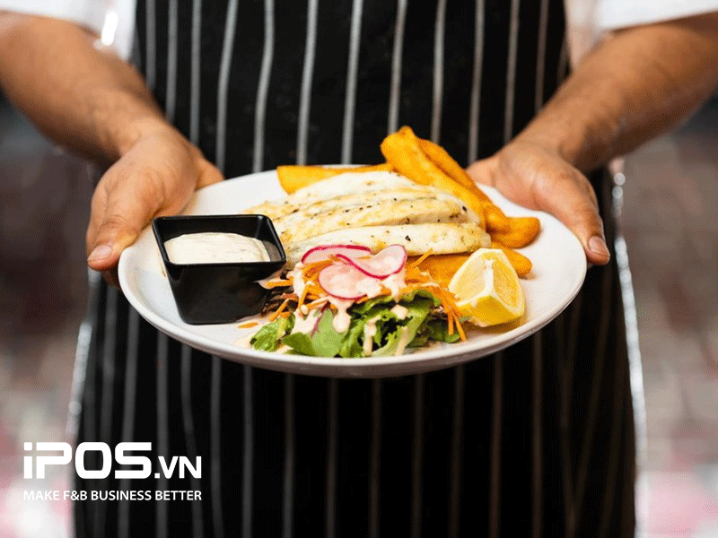 trình bày món ăn 