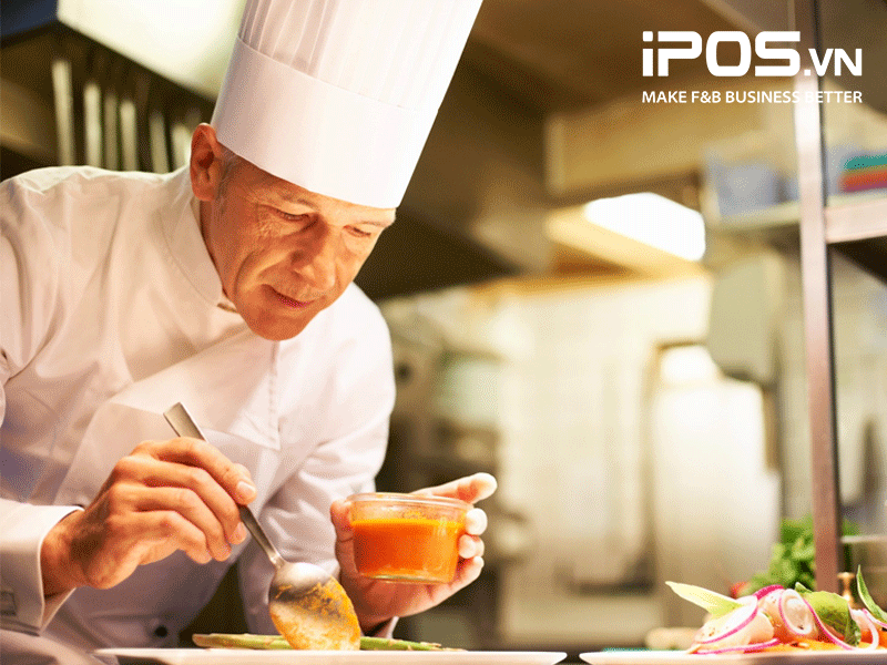 trình bày món ăn 