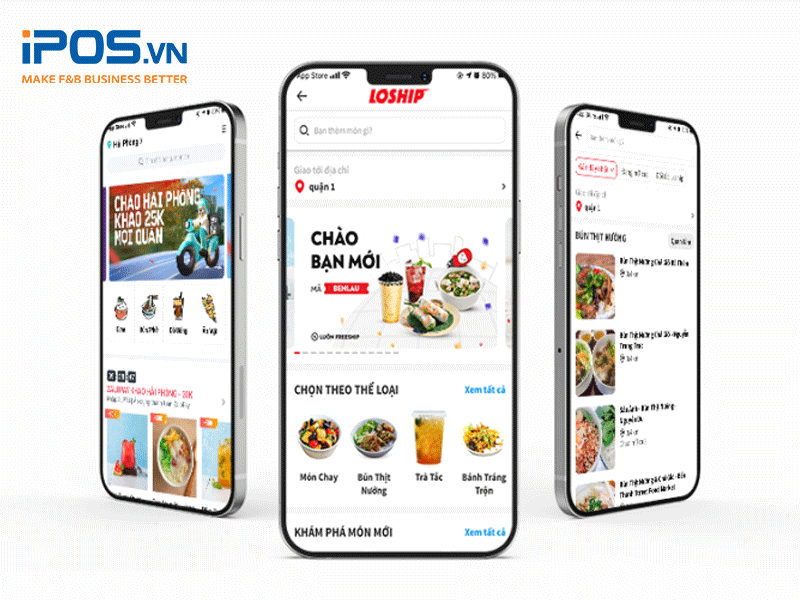 Các ứng dụng đặt đồ online Các ứng dụng đặt đồ online