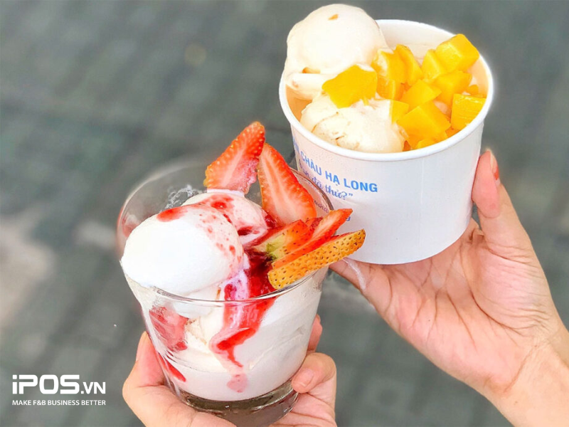 Sữa chua trân châu Hạ Long