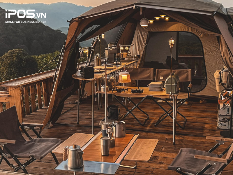 7 quán cafe camping & cafe glamping cắm trại “đỉnh” nhất hiện nay