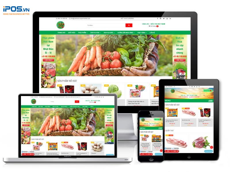 Website bán hàng online giúp bạn tăng doanh số bán hàng từ ngay trên web