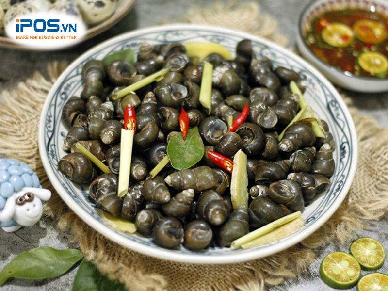 Ý tưởng kinh doanh đồ ăn vặt mùa đông: Ốc luộc, ốc xào nóng