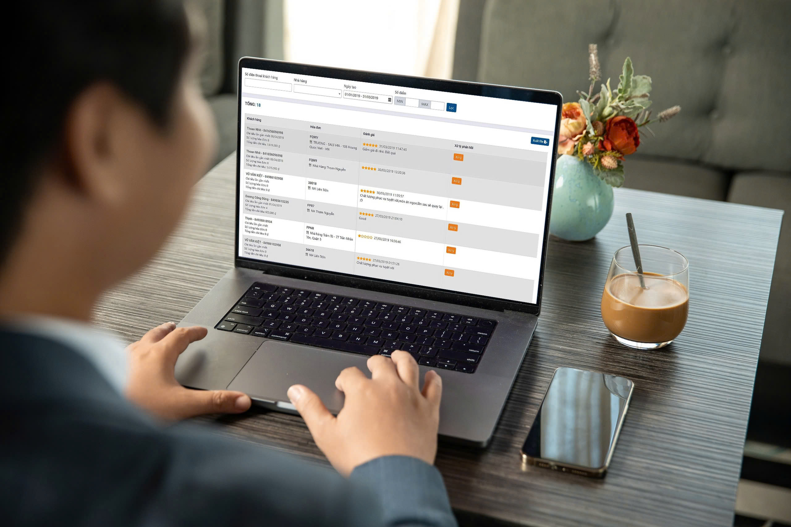 iPOS CRM - Phần mềm Chăm sóc khách hàng