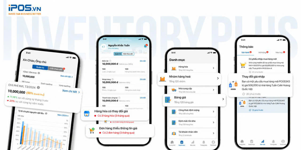 App quản lý kho iPOS Inventory