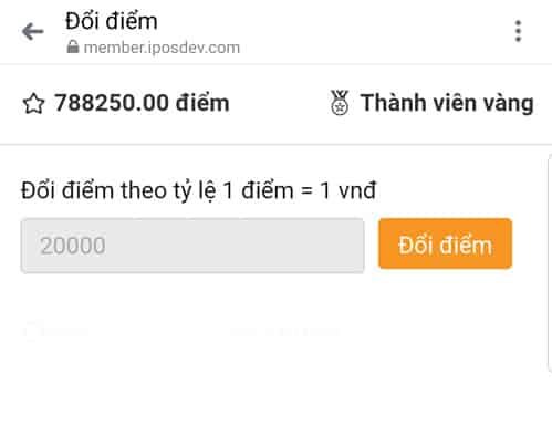 Tạo voucher đổi điểm hoặc ưu đãi