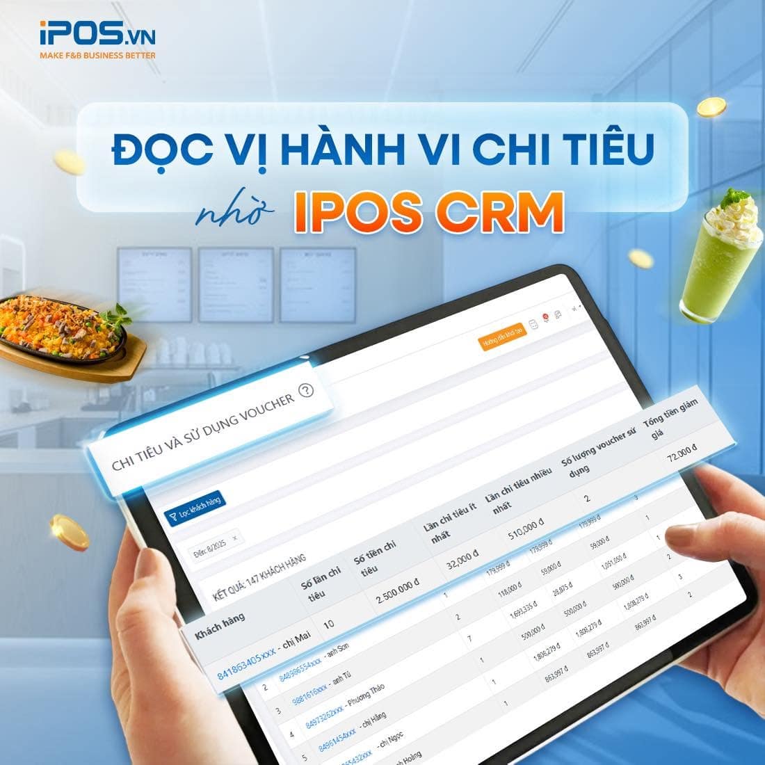 Phần mềm iPOS CRM