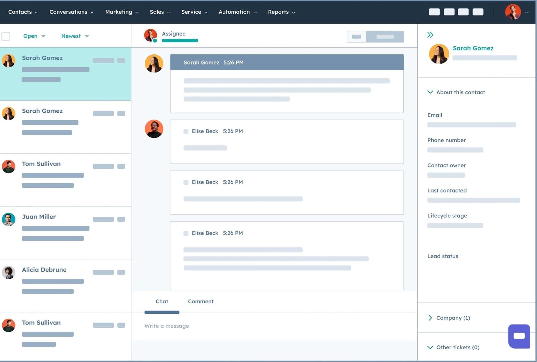 HubSpot CRM miễn phí