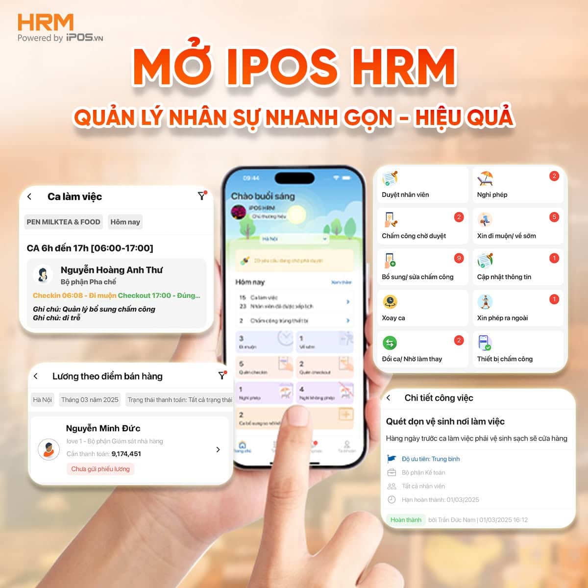 Quản lý nhân sự hiệu quả