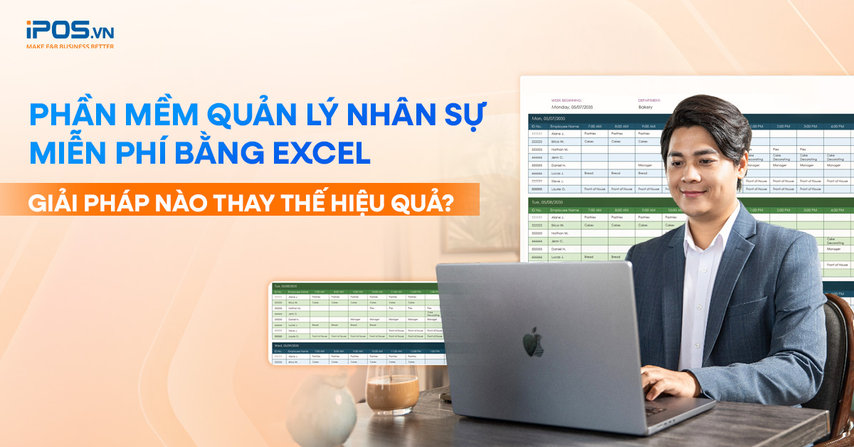 Phần mềm quản lý nhân sự miễn phí bằng Excel đầy đủ dễ sử dụng