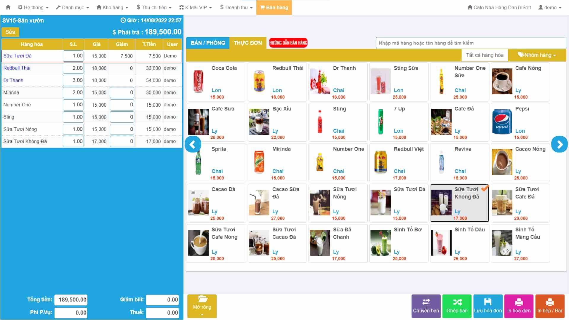 DanTriSoft – Phần mềm tính tiền bida phổ biến