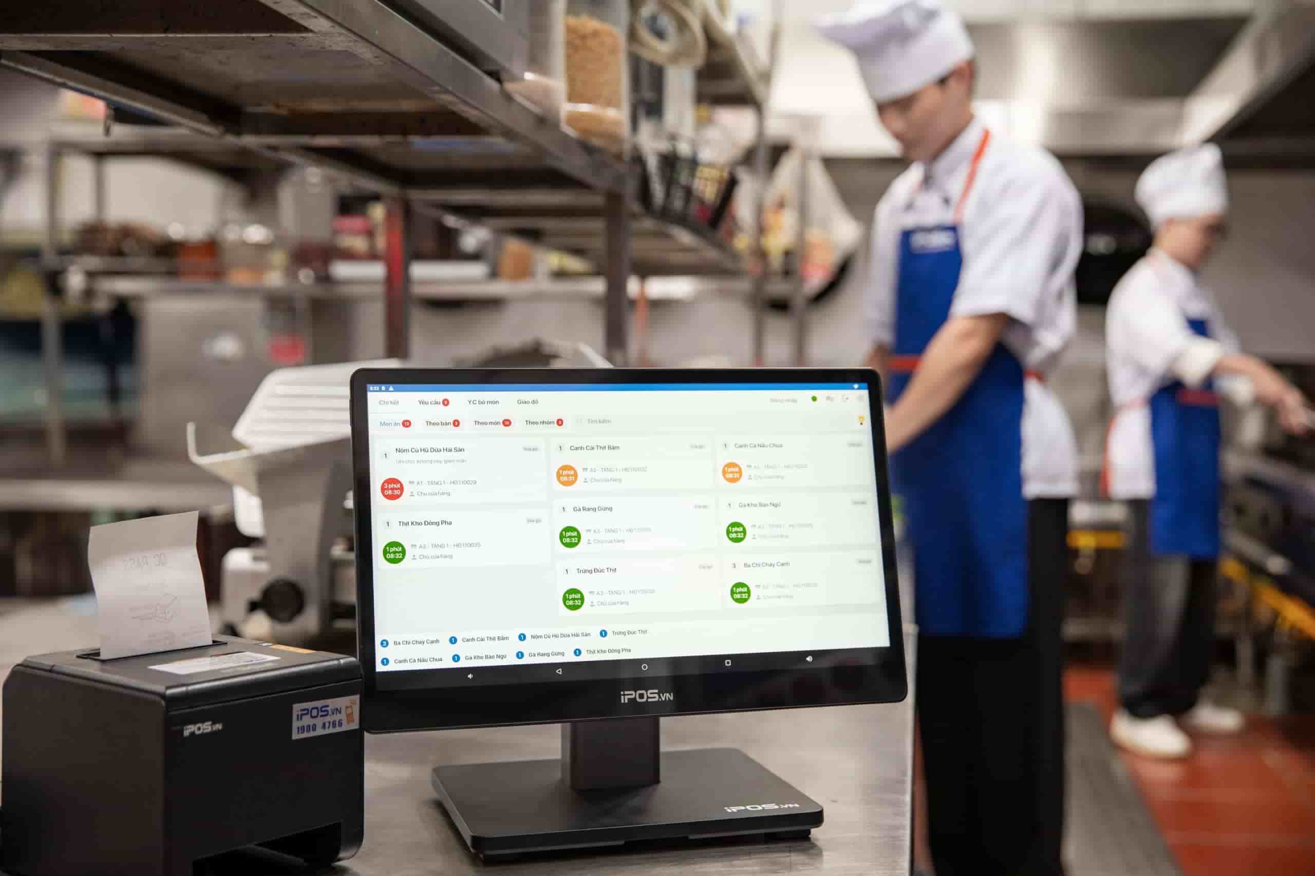 Phần mềm quản lý bar, bếp iPOS KDS